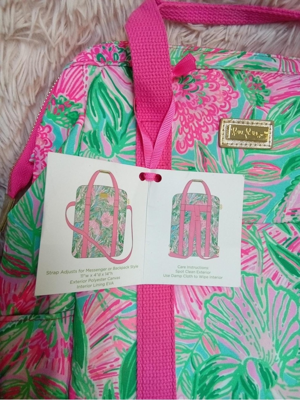 Lilly Pulitzer Backpack Cooler - Coming in Hot - Brand New with tags! - Picture 11 of 11